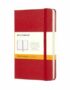 Moleskine Pocket Ruled Hardcover Notebook Scarlet Red